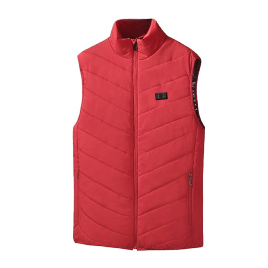 Red Heated Gilet