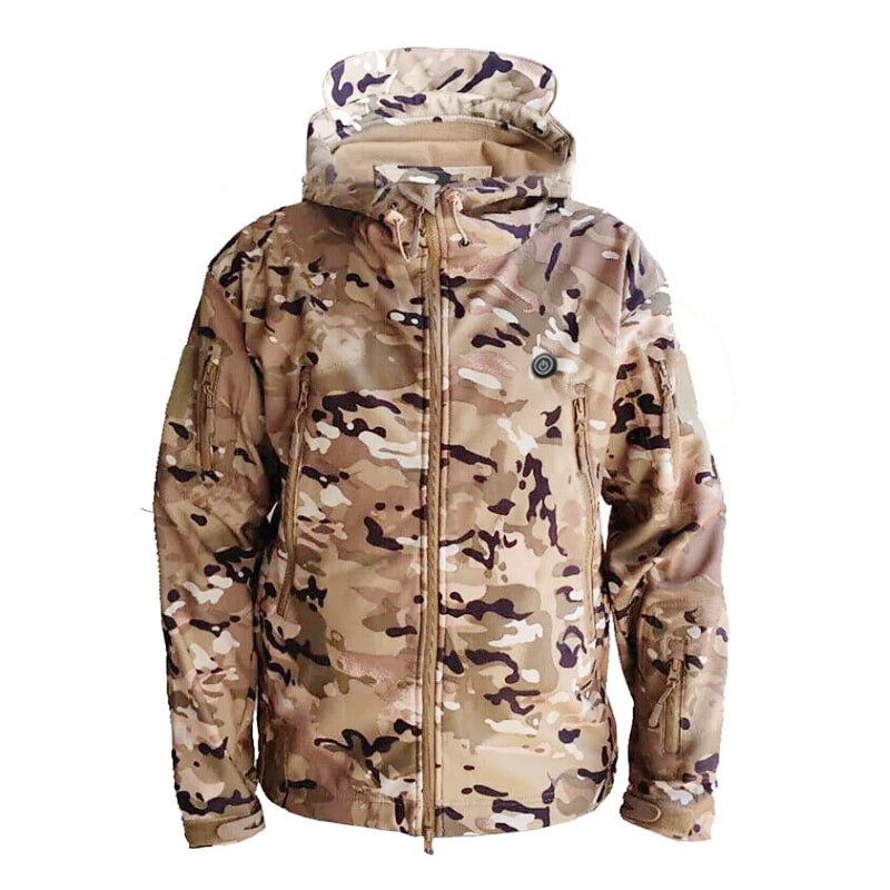 Camouflage Heated Jacket